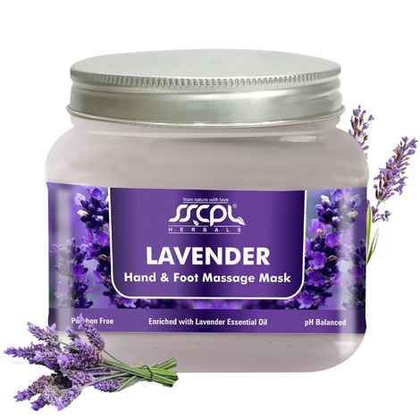 Buy SSCPL Herbals Lavender Hand & Foot Mask (150 g) - Purplle
