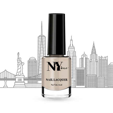 NY Bae Nail Lacquer, Creme, Brown, Brewin' at Manhattan - Piccolo Latte (6 ml)