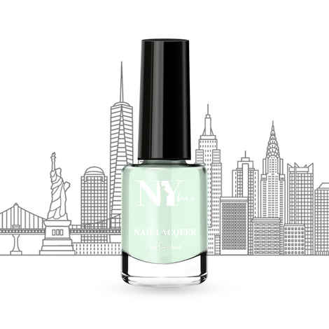 NY Bae Nail Lacquer, Matte, Green, Pretty Pastel Avenue - Smoke Green Arthur Avenue 17 (6 ml)