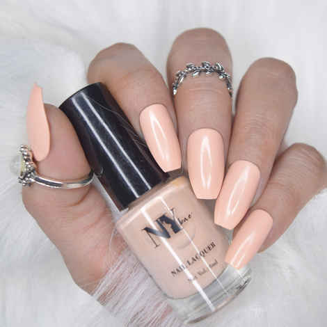 Buy NY Bae Nail Lacquer, Matte, Peach, Pretty Pastel Avenue - Peach Quartz Park Avenue (6 ml) - Purplle