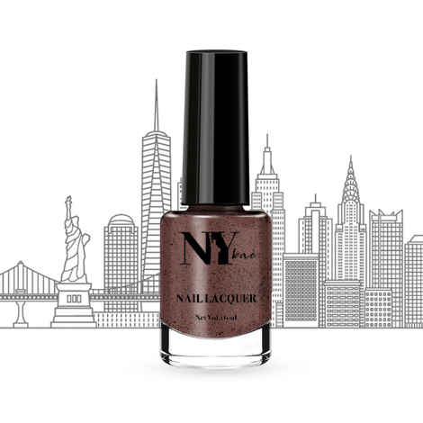 NY Bae Nail Lacquer, Big Apple Cookies - Peach Chocolate Cookie (6 ml)