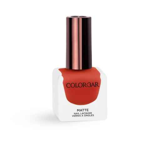 Colorbar Matte Nail Lacquer Coral Pops (12 ml)