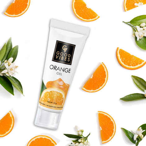 Buy Good Vibes Gel - Orange - Travel Size (10 gm) - Purplle