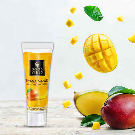 Buy Good Vibes Age Defying Face Cream - Havana Mango - Travel Size (10 gm) - Purplle