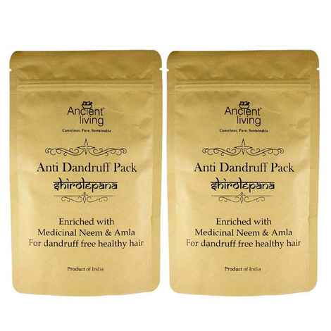 Buy Ancient Living Anti Dandruff Pack (100 g) Set Of 2 - Purplle