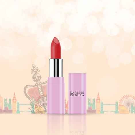 Darling Isabella Matte Lipstick, Red, Your Highness Rouges - Regal Red Royalty 5 (4.3 g)