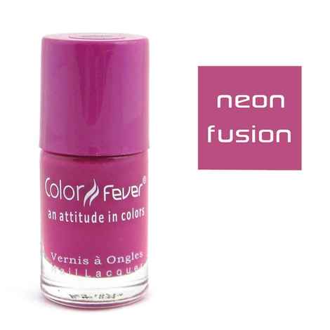 Color Fever Fluroscent Neon Nail Lacquer, Neon Fusion (9.5 ml) Bottle