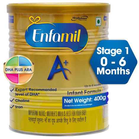 Enfamil A+ Stage 1: Infant Formula (0 to months)- (400 g)