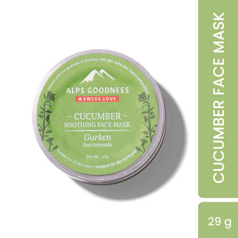 Buy Alps Goodness Soothing Face Mask - Cucumber (29 gm) - Purplle