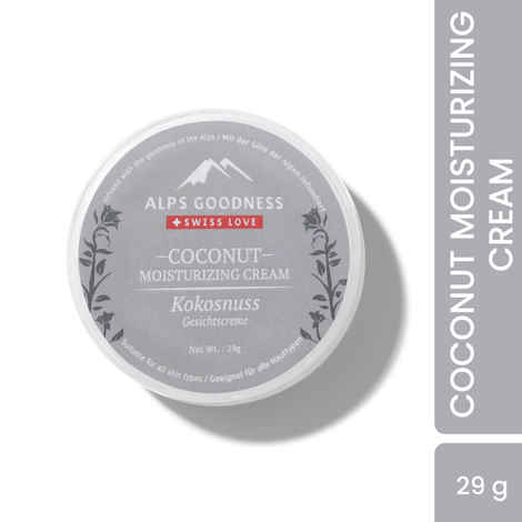 Alps Goodness Moisturizing Face Cream - Coconut (29 g) | Moisturizer for Face| Coconut Face Cream