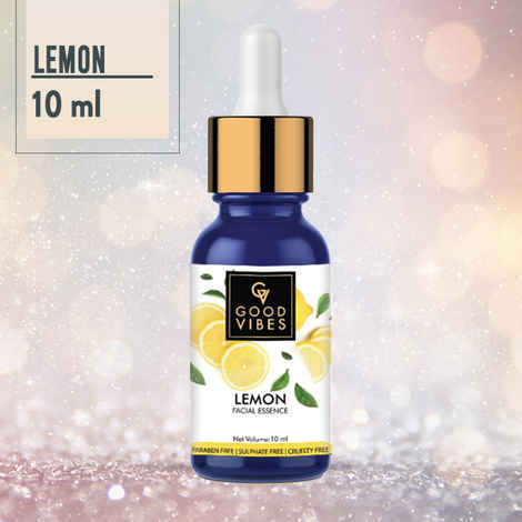 Buy Good Vibes Facial Essence - Lemon (10 ml) - Purplle
