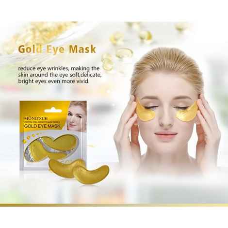 Mond'Sub Gold Eye Mask Pack of 10 (80 g)