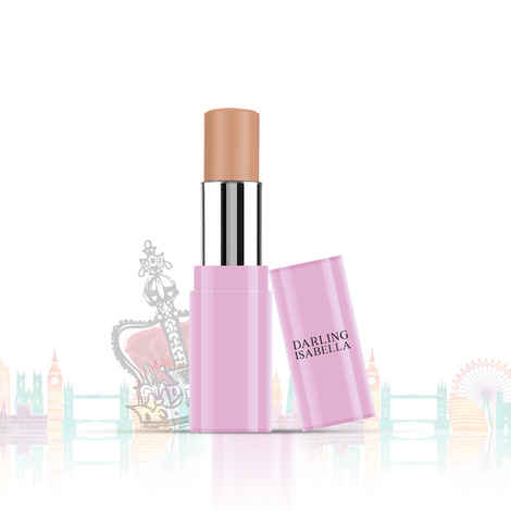 Darling Isabella Foundation Concealer Contour Color Corrector Stick, For Wheatish Skin, Camouflaged by Royalty - It's Warm Fawn, Your Highness 6 (5.9 g)