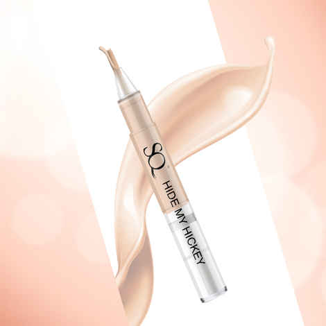 Stay Quirky Flow Through Liquid Concealer Pen, Shell, Hide My Hickey, For Fair - Wheatish Skin Tone - The One On The Inner Thigh 3 (3 ml)