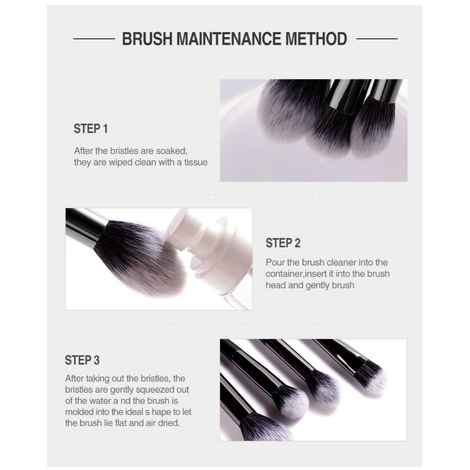 Buy Focallure 6 Pcs/Set Makeup Brushes Kit FA#70 - Purplle
