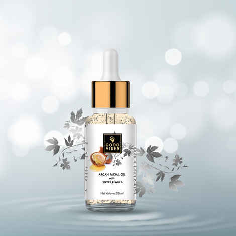Good Vibes Facial Oil with Silver Leaves - Argan (30 ml)