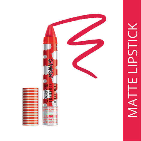 Lakme Absolute Lip Pout Matte Masaba - Smokey RedA (3.7 g)