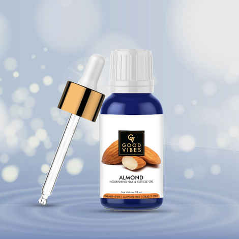 Buy Good Vibes Nail & Cuticle Oil - Almond (10 ml) - Purplle