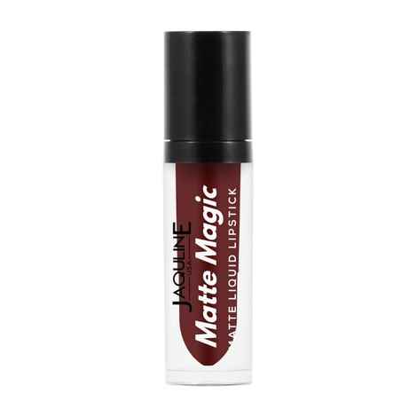 Buy Jaquline USA Matte Magic Liquid Lipstick Ticklish 12 (3.5 ml) - Purplle