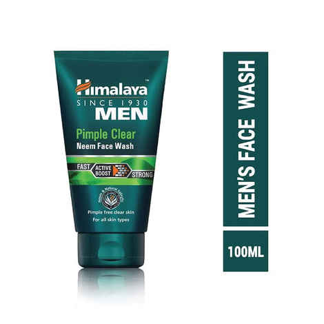 Himalaya Men Pimple Clear Neem Face Wash (100 ml)
