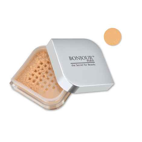 Bonjour Paris Coat Me Photo Finish Loose Powder - Natural Matte, Wheatish To Dusky (9.5 g)