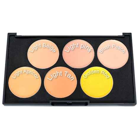 Buy Bonjour Paris Coat Me Professional Contouring and Highlighting Concealer Palette 6 Shades - Matte Radiance, Elegance (15 g) - Purplle
