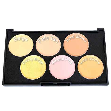 Buy Bonjour Paris Coat Me Professional Contouring and Highlighting Concealer Palette 6 Shades - Matte Radiance, PhotoMatch (15 g) - Purplle