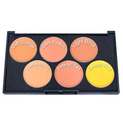 Buy Bonjour Paris Coat Me Professional Contouring and Highlighting Concealer Palette 6 Shades - Matte Radiance, Attitude (15 g) - Purplle