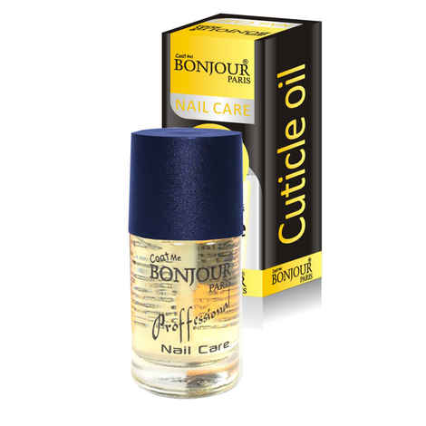 Bonjour Paris Coat Me Nail Polish Nail Care Transparent Cuticle Oil (9.5 ml)