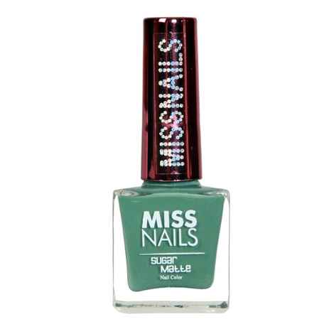 Miss Nails Nail Paint Sugar Matte 17 Alpine Green (8 ml)