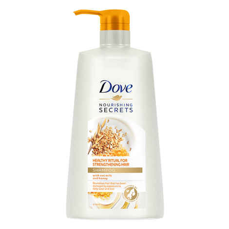 Buy Dove Healthy Ritual for Strengthening Hair Shampoo, (650 ml) - Purplle