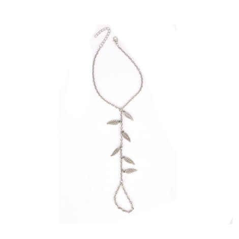 Buy Ferosh Leaves Linked Anklet - Purplle