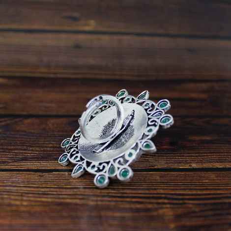 Buy Ferosh Moksha Statement Ring - Purplle