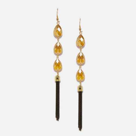 Buy Ferosh Dalenna Tassel Drop Earrings - Purplle
