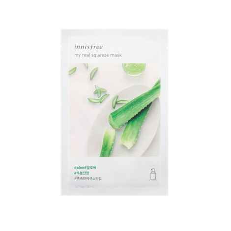 Buy Innisfree My Real Squeeze Mask - Aloe (20 ml) - Purplle