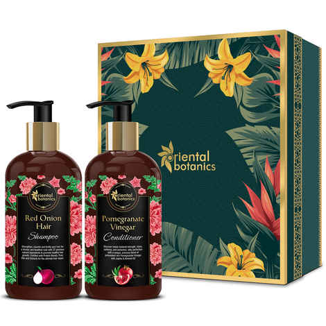 Oriental Botanics Red Onion Hair Growth Shampoo + Pomegranate Vinegar Conditioner