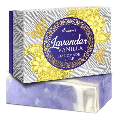 Buy St.Botanica Lavender & Vanilla Handmade Luxury Soap (125 g) - Purplle
