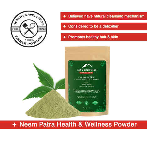 Buy Alps Goodness Health & Wellness Powder - Neem Patra (50 gm) to Enhance Overall Well-Being - Purplle