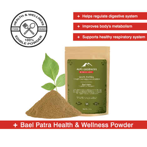 Alps Goodness Health & Wellness Powder - Bael Patra (50 gm) to Enhance Overall Well-Being