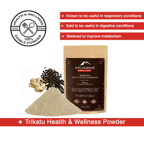 Buy Alps Goodness Health & Wellness Supplement Powder - Trikatu (50 gm) to Enhance Overall Well-Being - Purplle