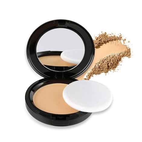 Buy O3+ Plunge Nudes Compact Powder Cover with Sponge and Mirror (02 SANDY, 9 GM) - Purplle