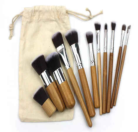 Buy AY Professional Make Up Brush Set - Pack of 11, Color May Vary - Purplle