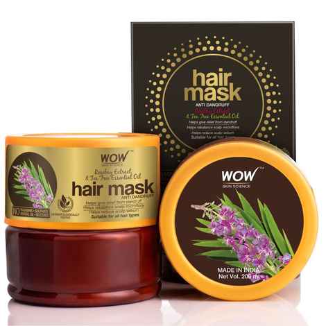Buy WOW Skin Science Anti Dandruff Hair Mask (200 ml) - Purplle
