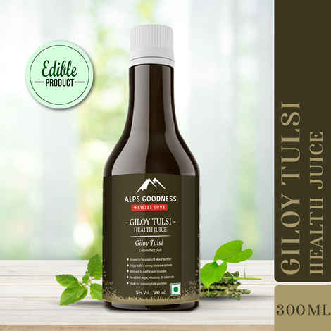 Buy Alps Goodness Health Juice - Giloy Tulsi (300 ml) - Purplle