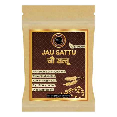 Buy Zenvista Meditech Jau Sattu, Great for Weight Loss, Diabetes, Heart Health, Instant Energy 200 gm - Purplle