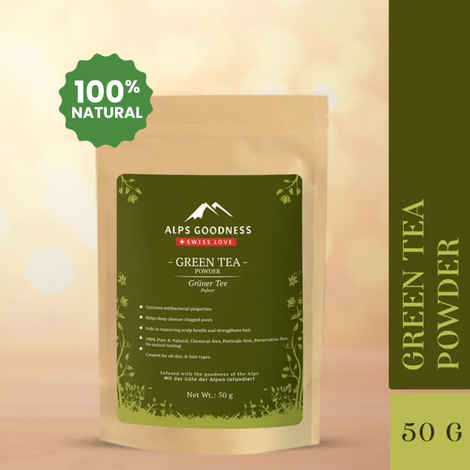 Buy Alps Goodness Powder - Green Tea (50 gm) - Purplle