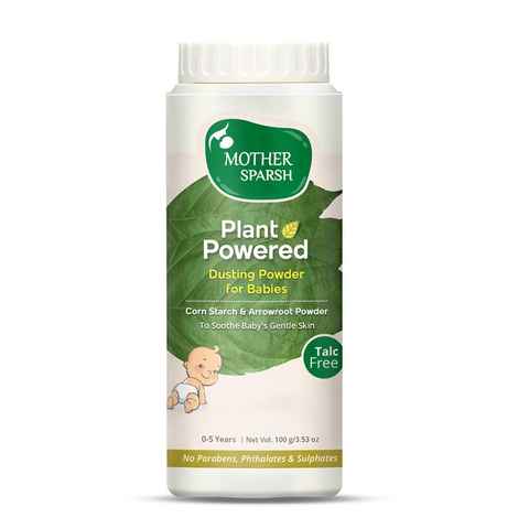 Buy Mother Sparsh Talc-Free Natural Dusting Powder for Babies, 100 gm - Purplle