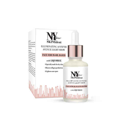 Buy NY Bae SKINfident Oil - Based Serum with Liquorice, Illuminating as Fifth Avenue Light Show (10 ml) - Purplle