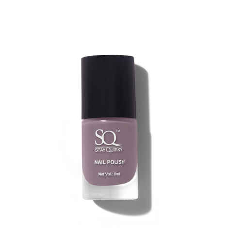 Buy Stay Quirky Nail Polish Glossy Grey Sendin' You Nudes - Finessin' 9 | High Shine | Quick Drying | Consistent Shade | One-swipe Application (6 ml) - Purplle
