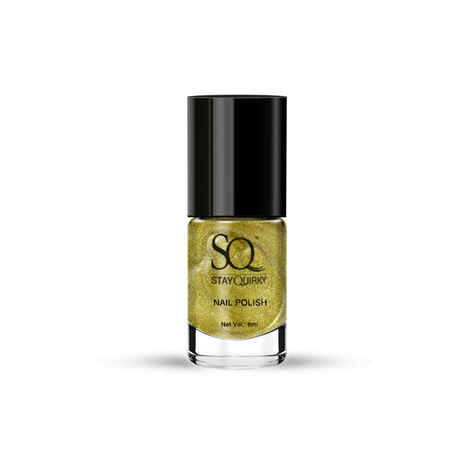 Buy Stay Quirky Nail Polish, Gold, Metallic Lust - Golden Lust 12 (6 ml) - Purplle